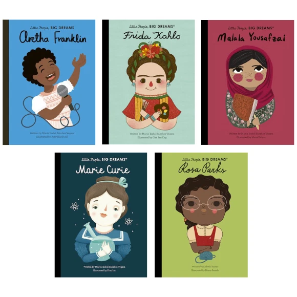 Little People, BIG DREAMS 5 Book Collection
