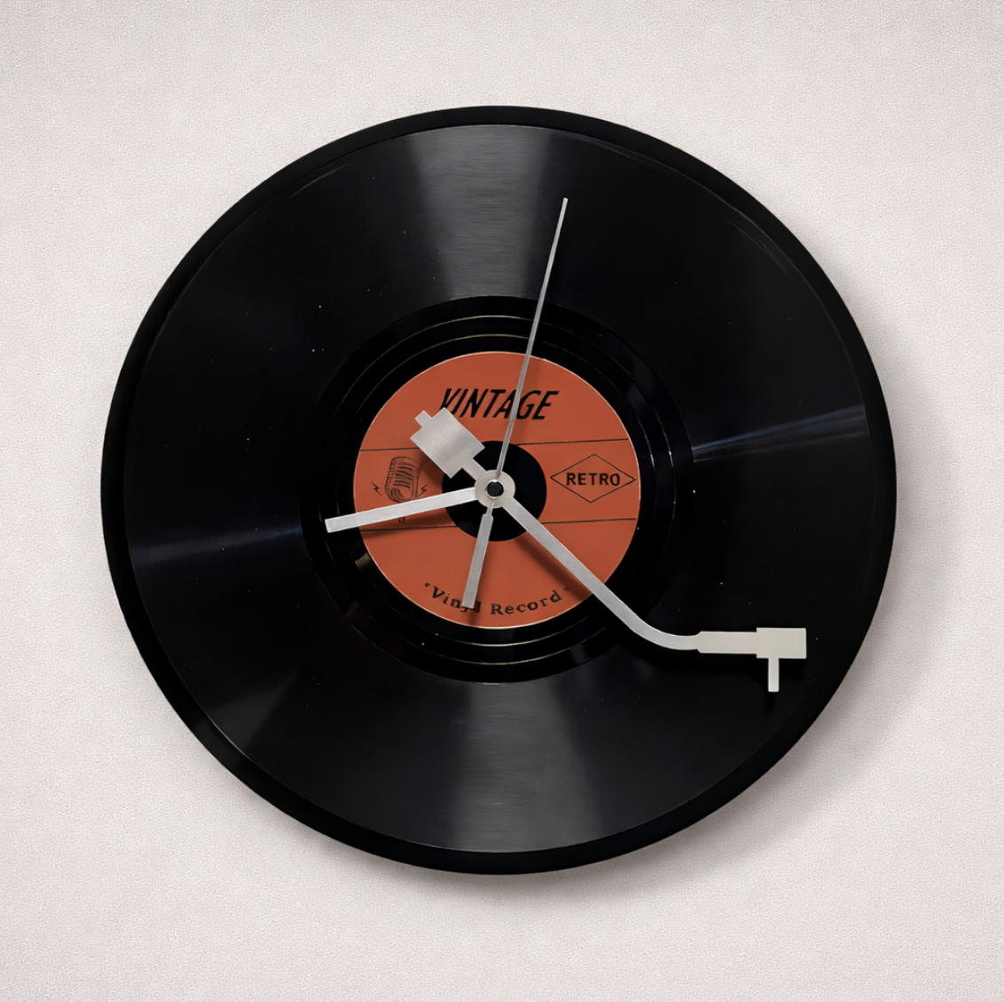 Vinyl Record Wall Clock