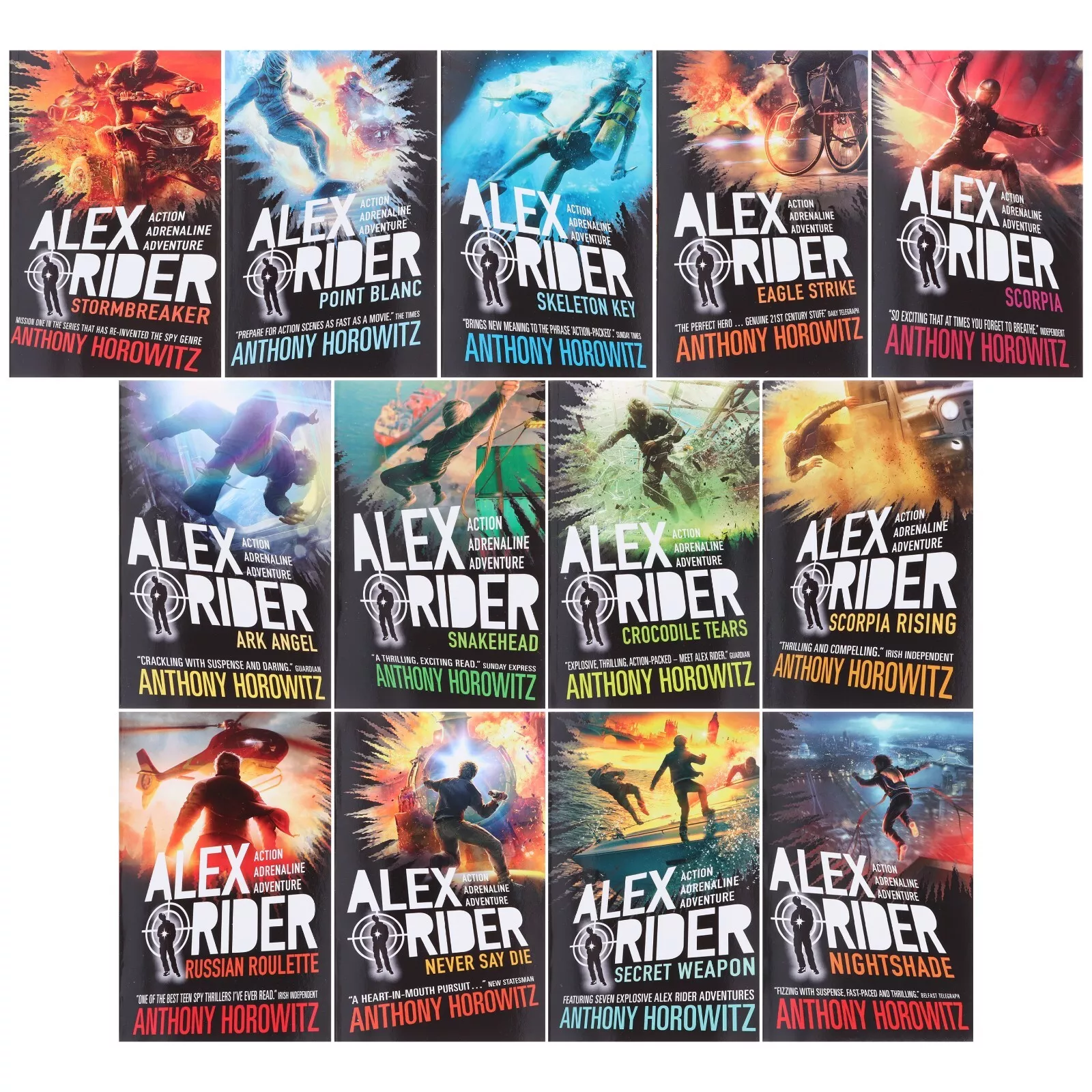 Alex Rider 13 Book Collection