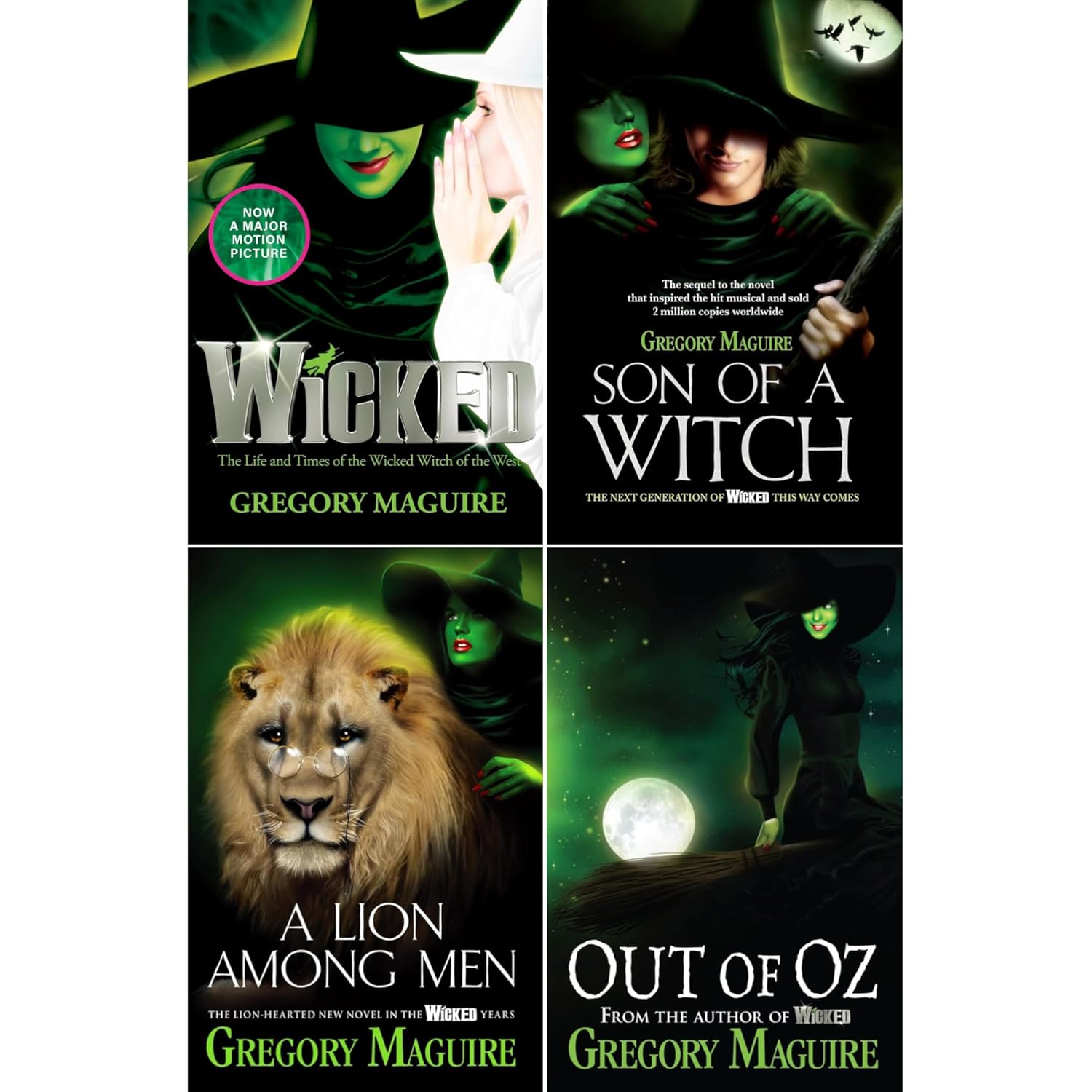 Wicked Years Complete 4 Book Set