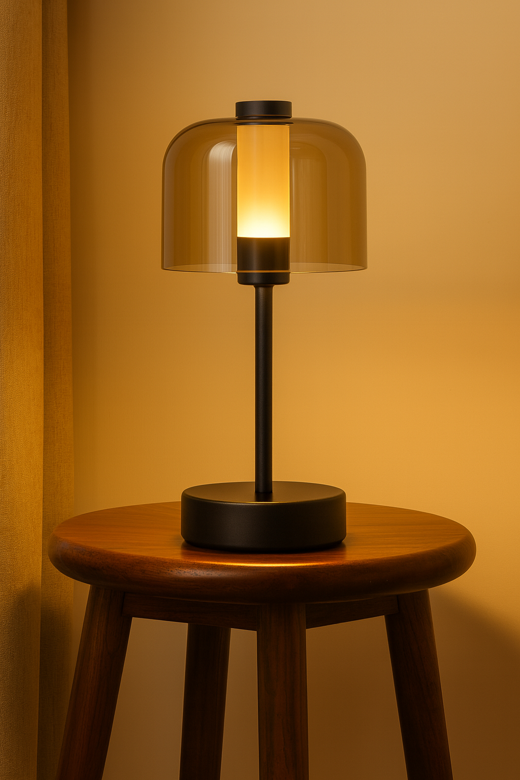 Modern Glass Table Lamp
