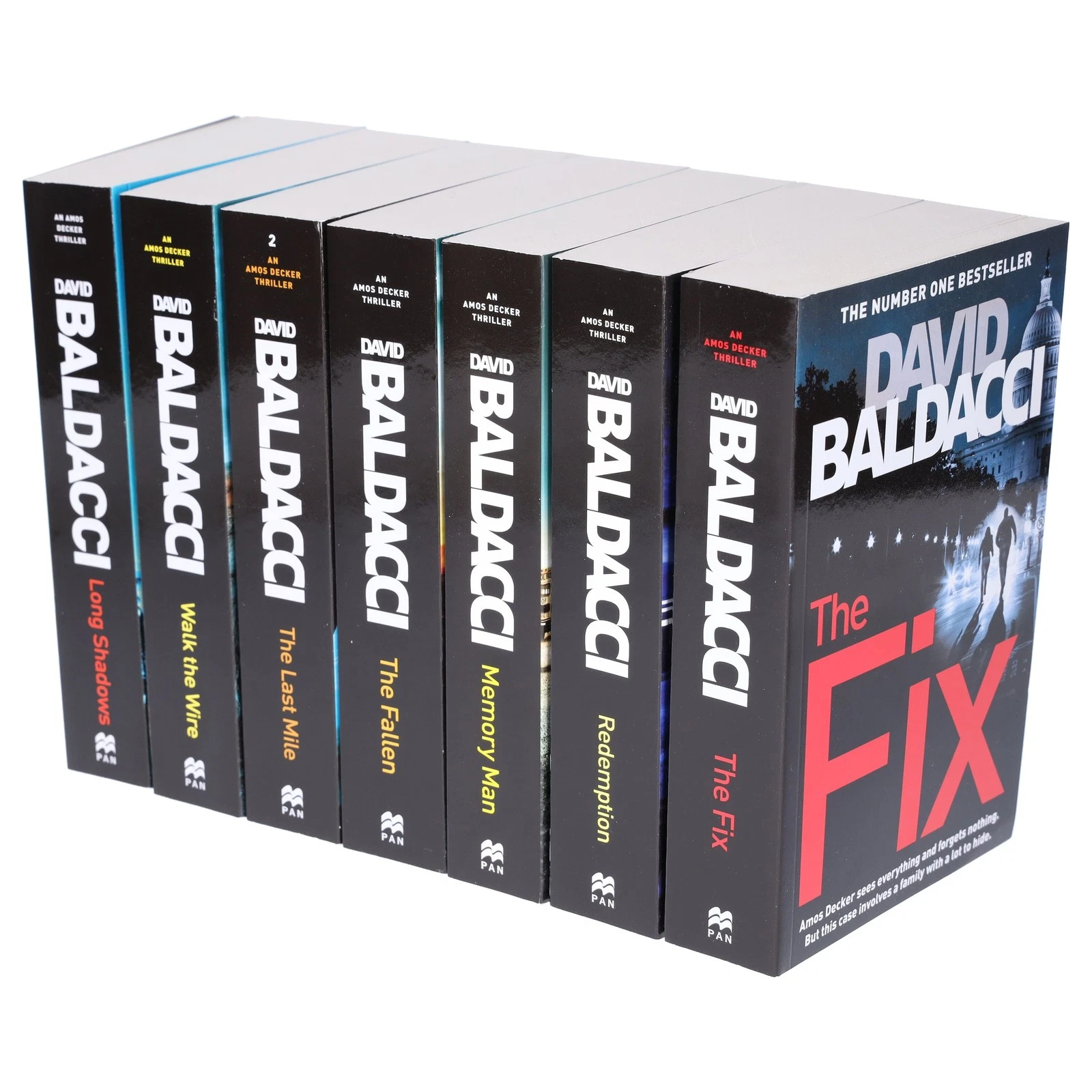 David Baldacci Amos Decker Book Set