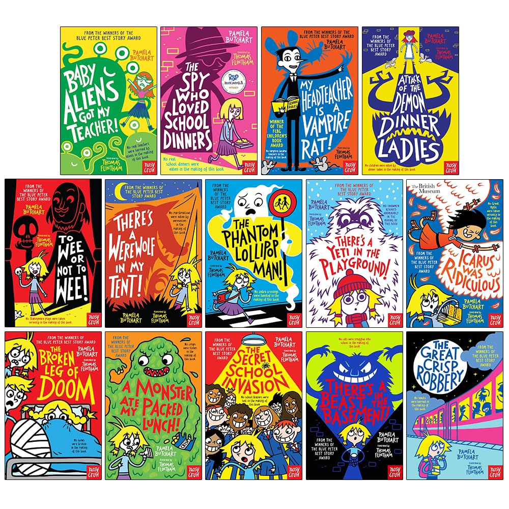 Baby Aliens Series Collection 14 Books Set By Pamela Butchart