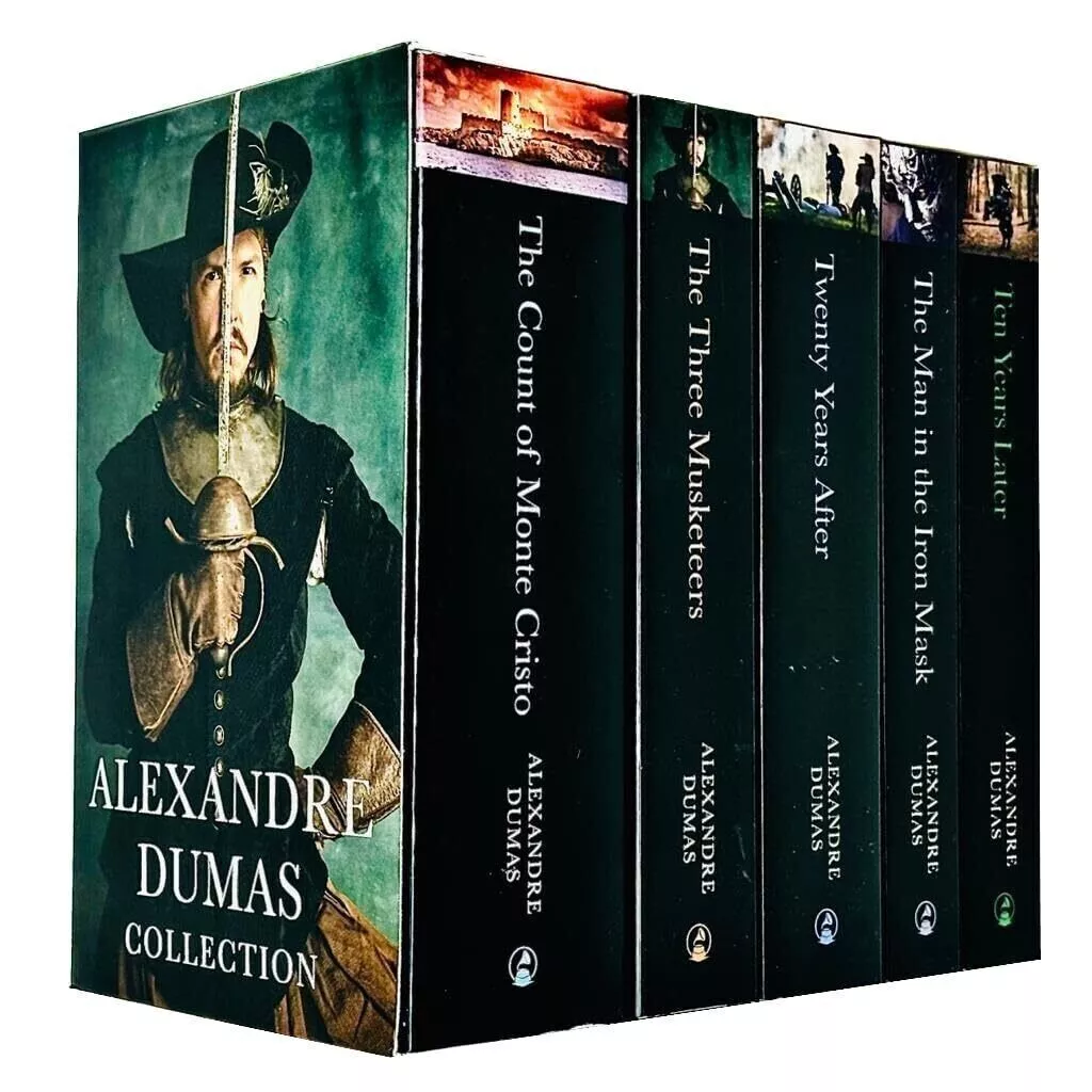 Alexandre Dumas 5 Book Collection Box Set