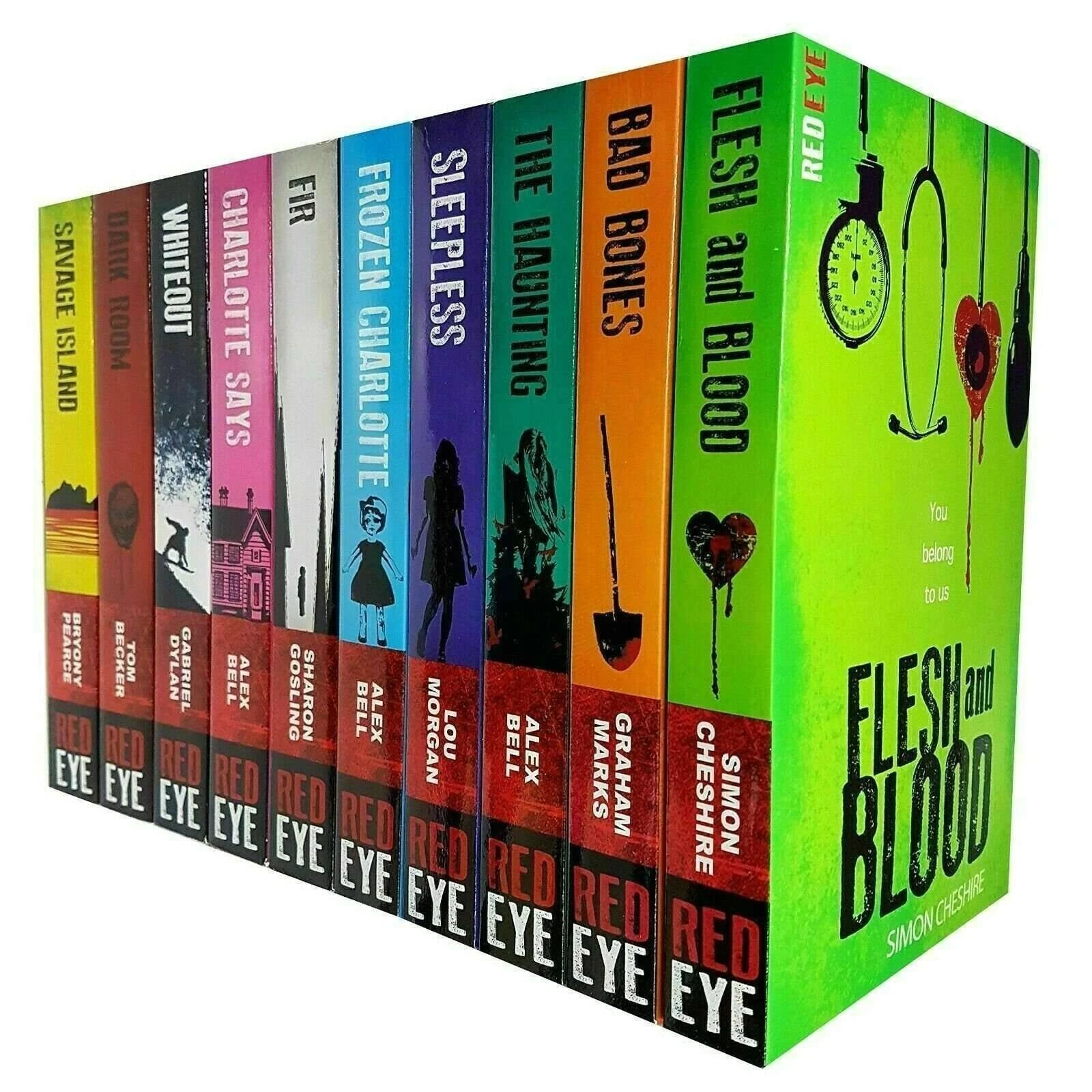 Red Eye Horror Book Collection (8 Books)