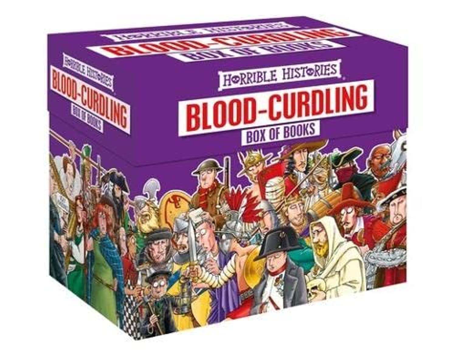Horrible Histories Blood-Curdling Box of 20 Books