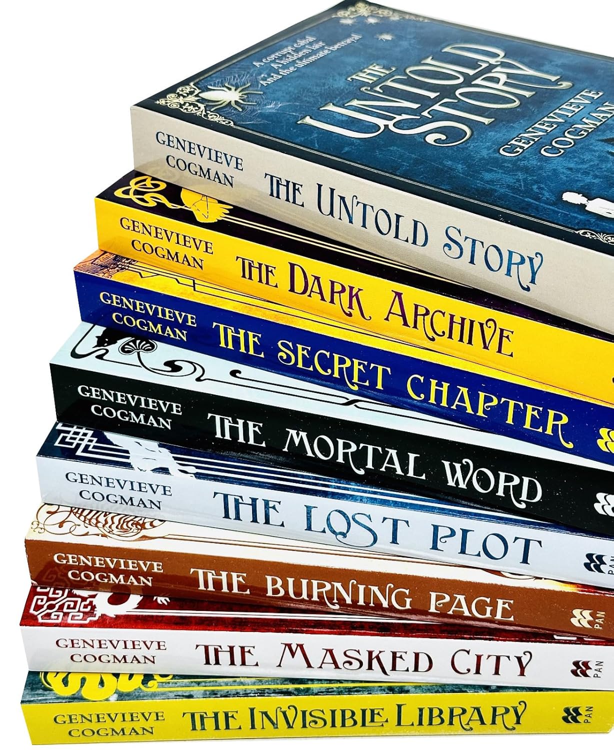 The Invisible Library Series Set (8 Books) by Genevieve Cogman