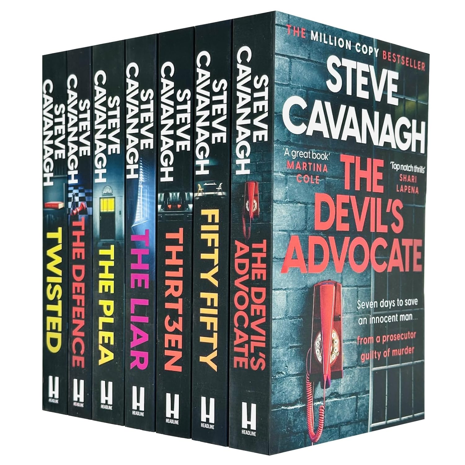 Steve Cavanagh Eddie Flynn 7 Book Collection