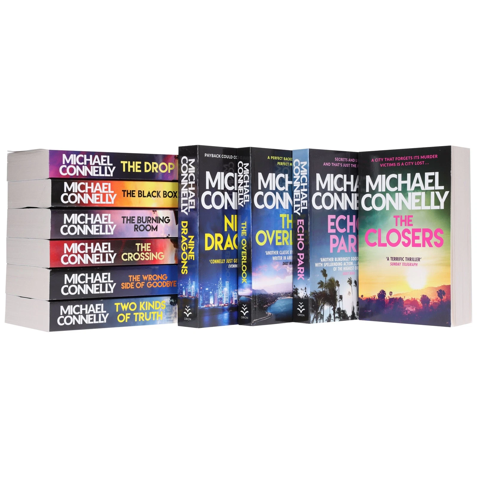Michael Connelly Harry Bosch Book Set