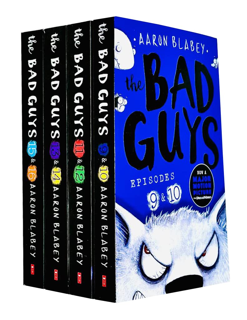 The Bad Guys 4 Book Box Set  (Episodes 9-16)