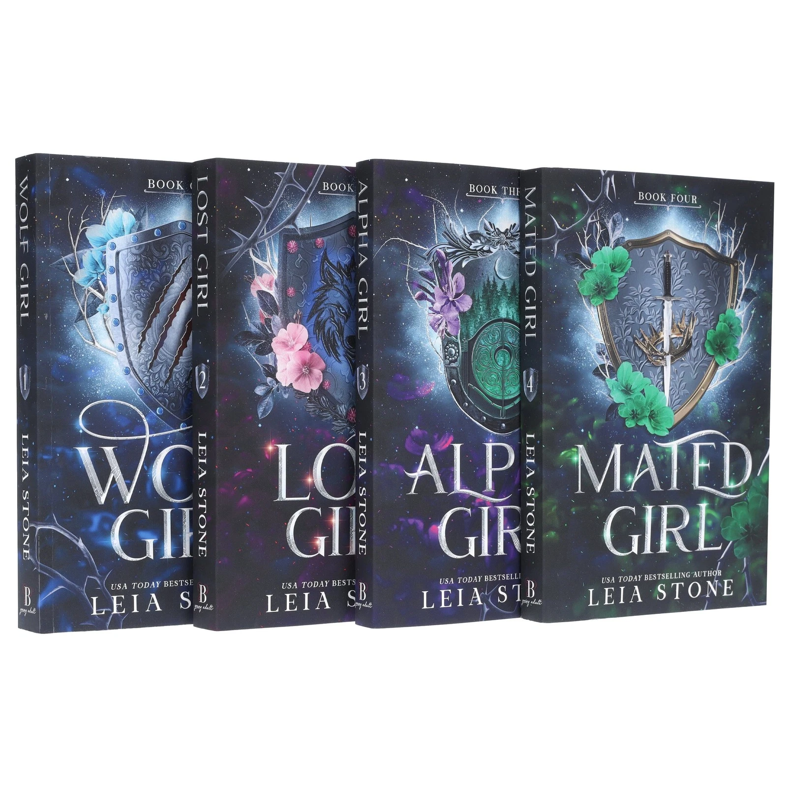 Wolf Girl Book Series 4 Book Set