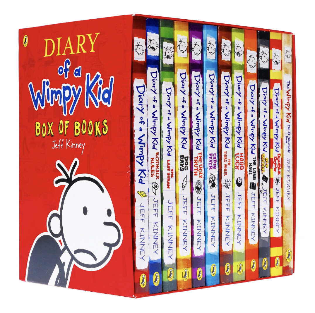 Diary of a Wimpy Kid Box of Books