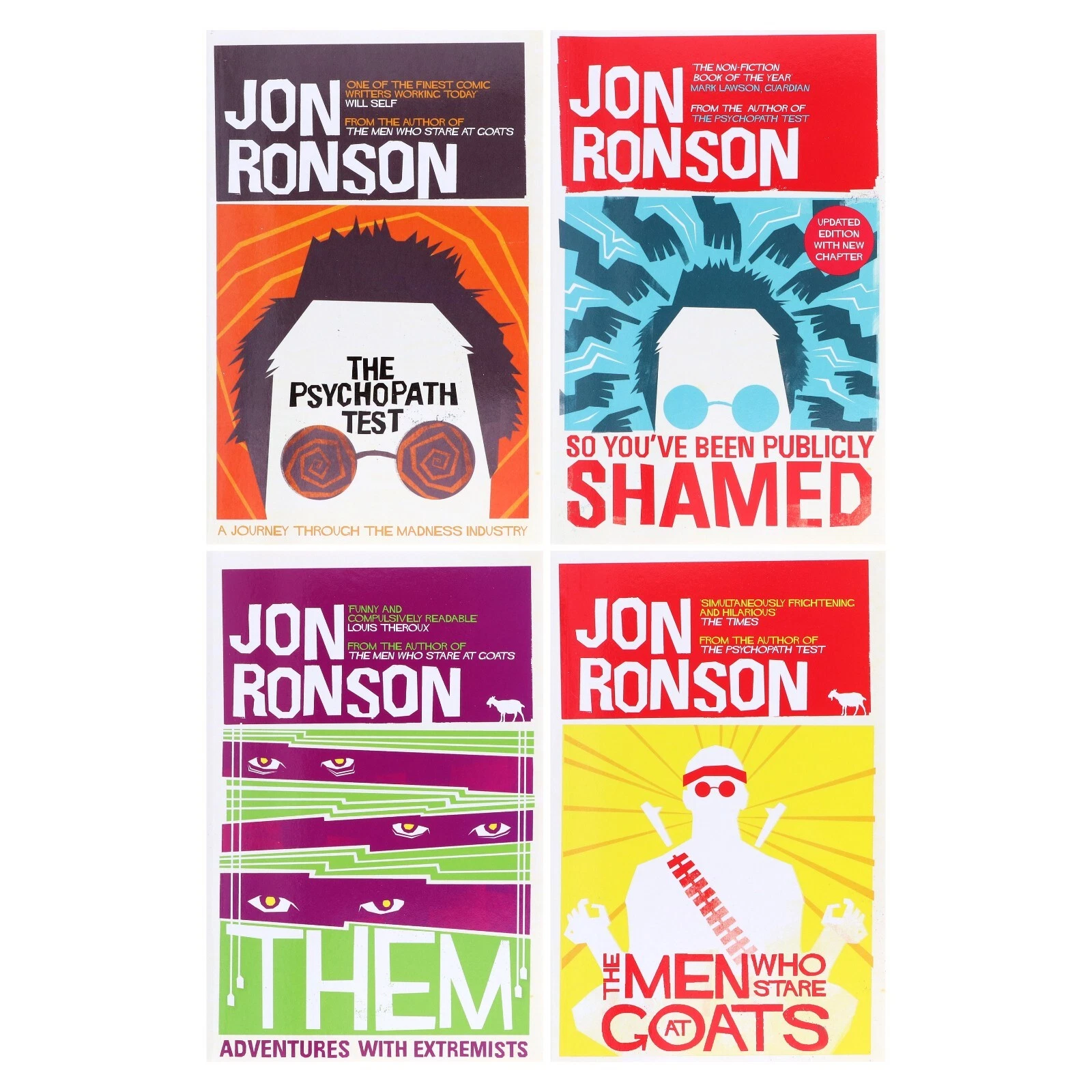 Jon Ronson Book Collection