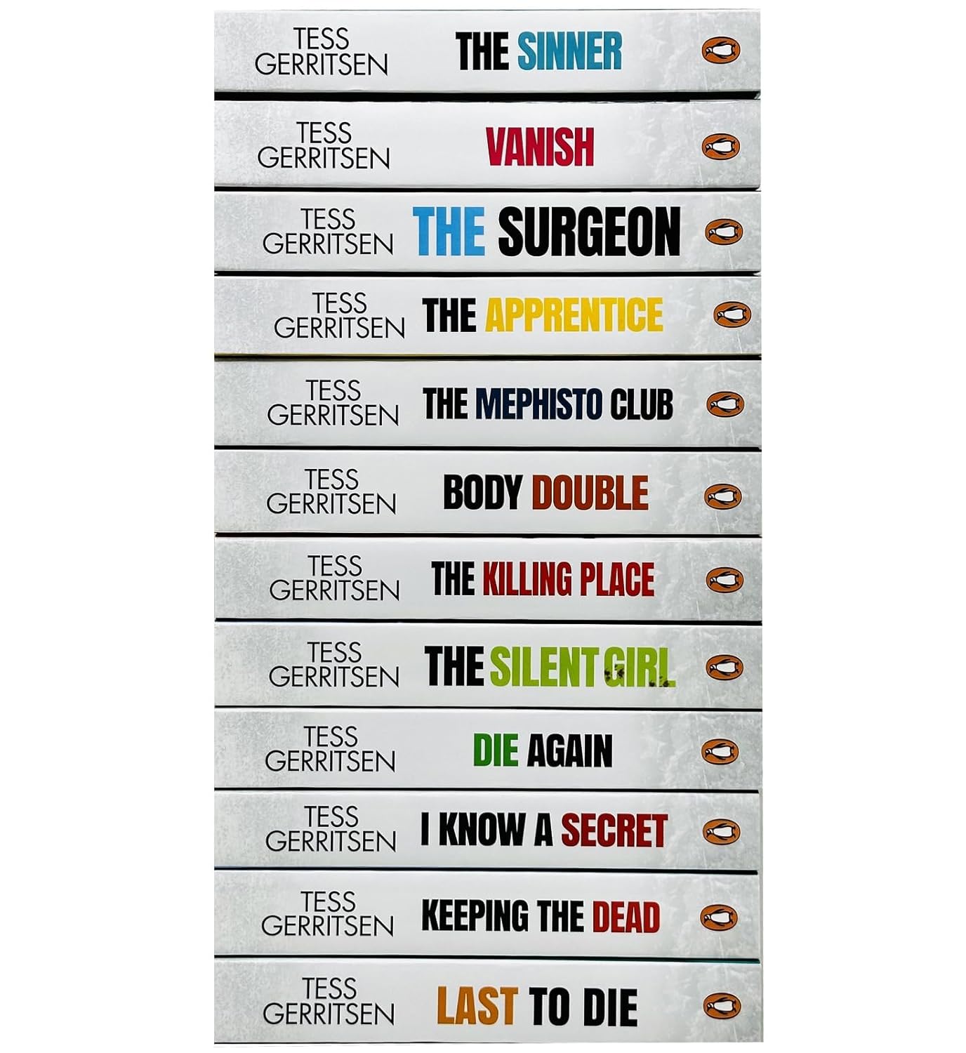 Tess Gerritsen Rizzoli & Isles Complete 12 Book Set