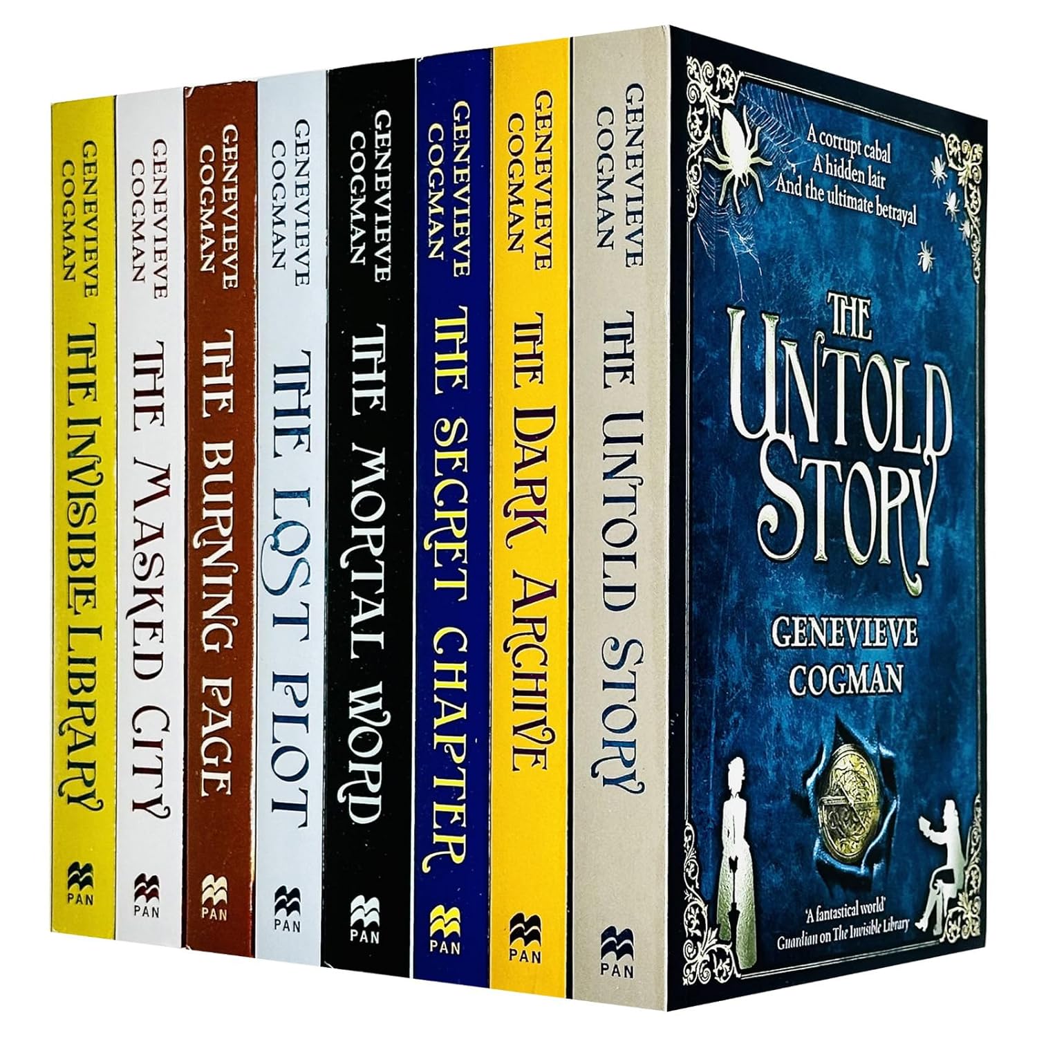 The Invisible Library Series Set (8 Books) by Genevieve Cogman
