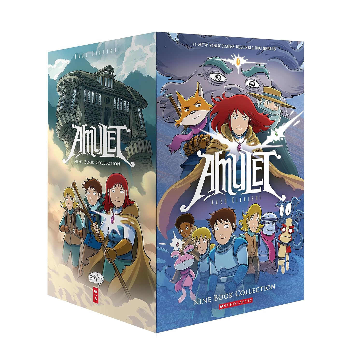 Amulet Box set 1-9 Book Collection