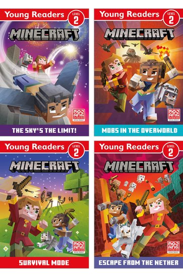 Minecraft Young Readers Book Set