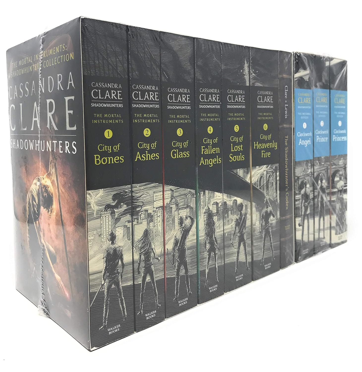 Mortal Instruments & Infernal Devices Collection 10 Book Set 