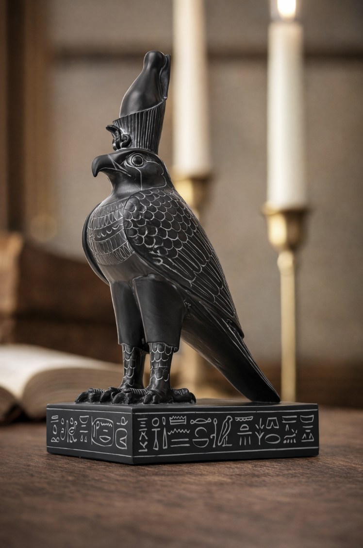 Egyptian Horus Falcon Statue