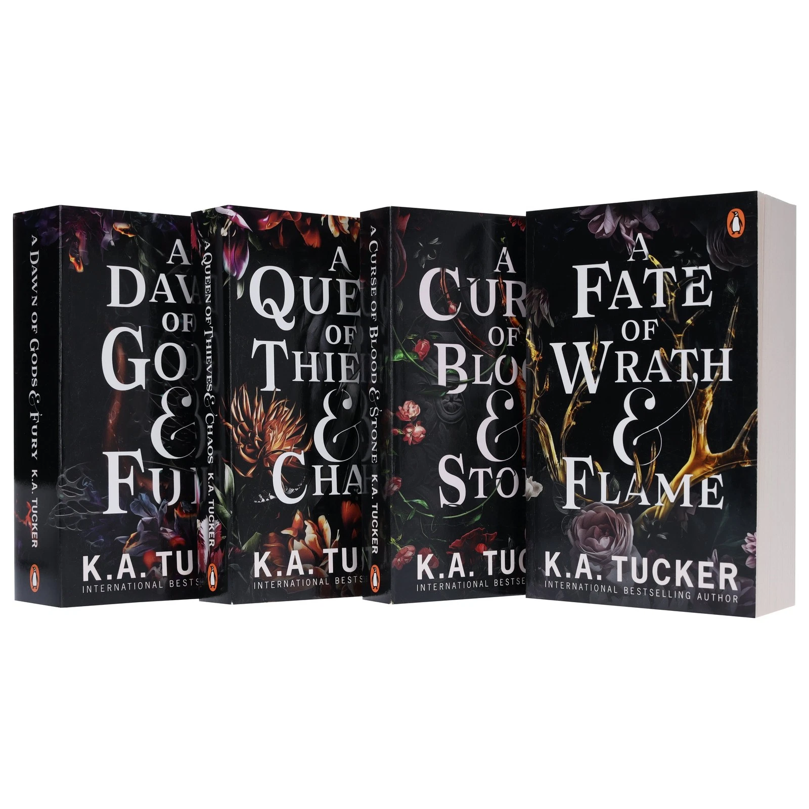 A Fate of Wrath & Flame 4 Book Series Set