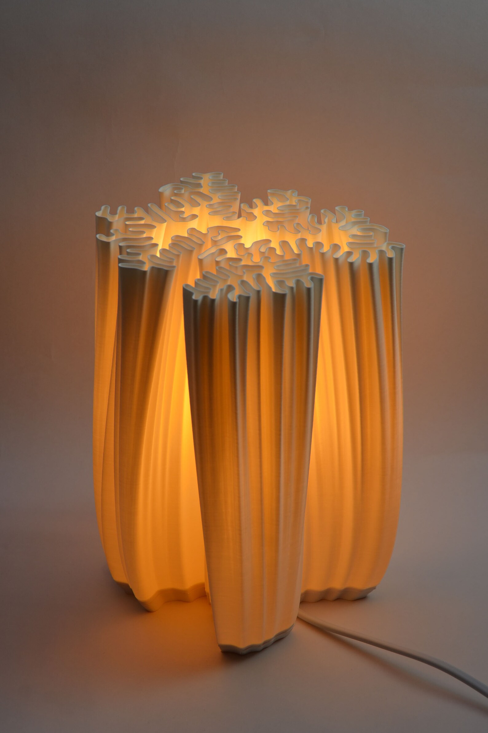 Artisan Coral Table Lamp