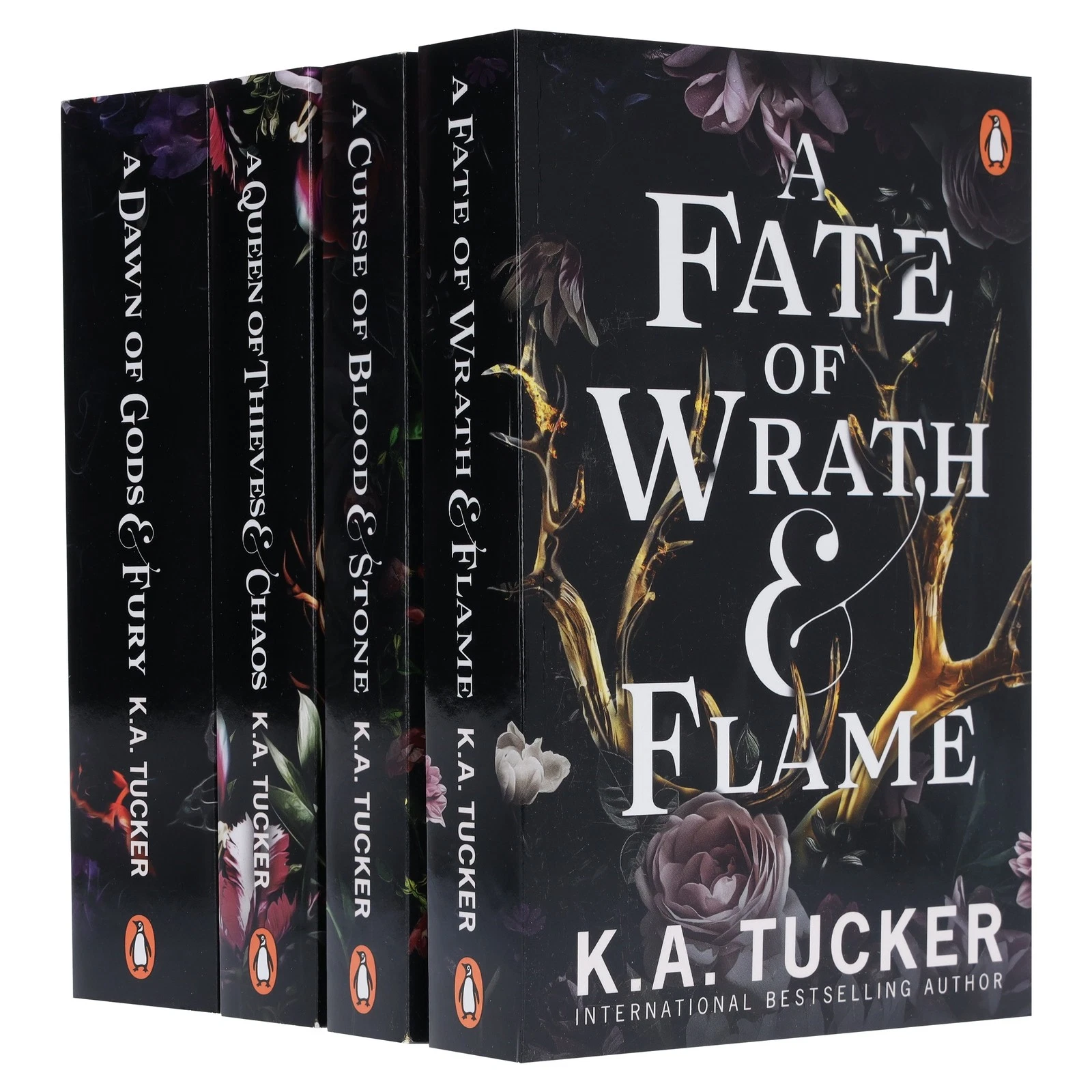 A Fate of Wrath & Flame 4 Book Series Set