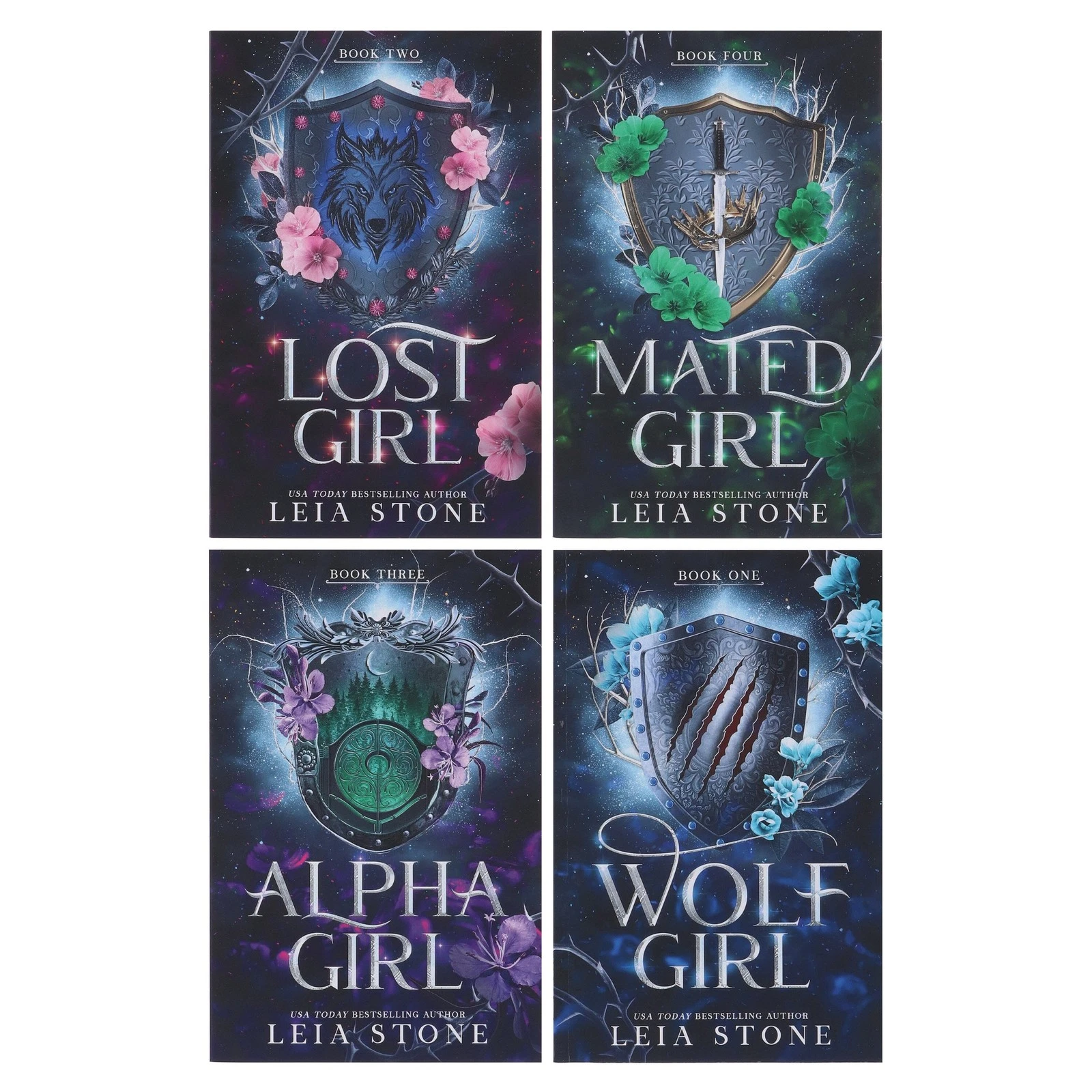 Wolf Girl Book Series 4 Book Set