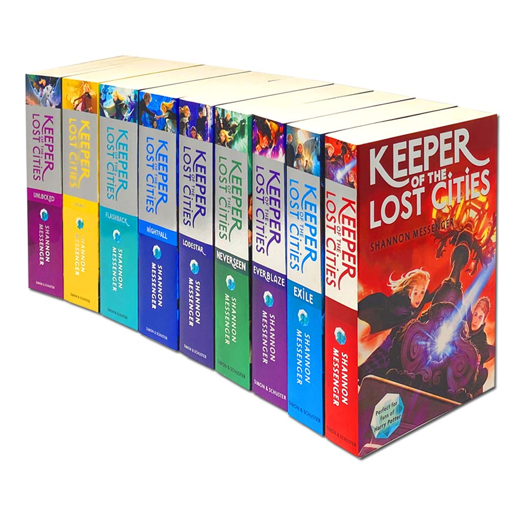 Keeper of the Lost Cities 9 Book Set By Shannon Messenger 