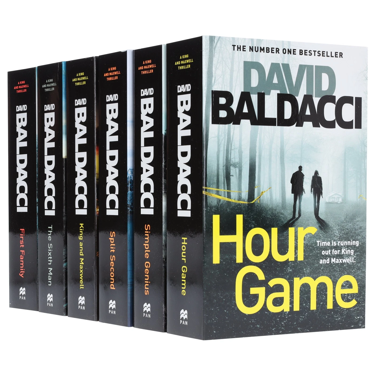 David Baldacci King & Maxwell Book Set