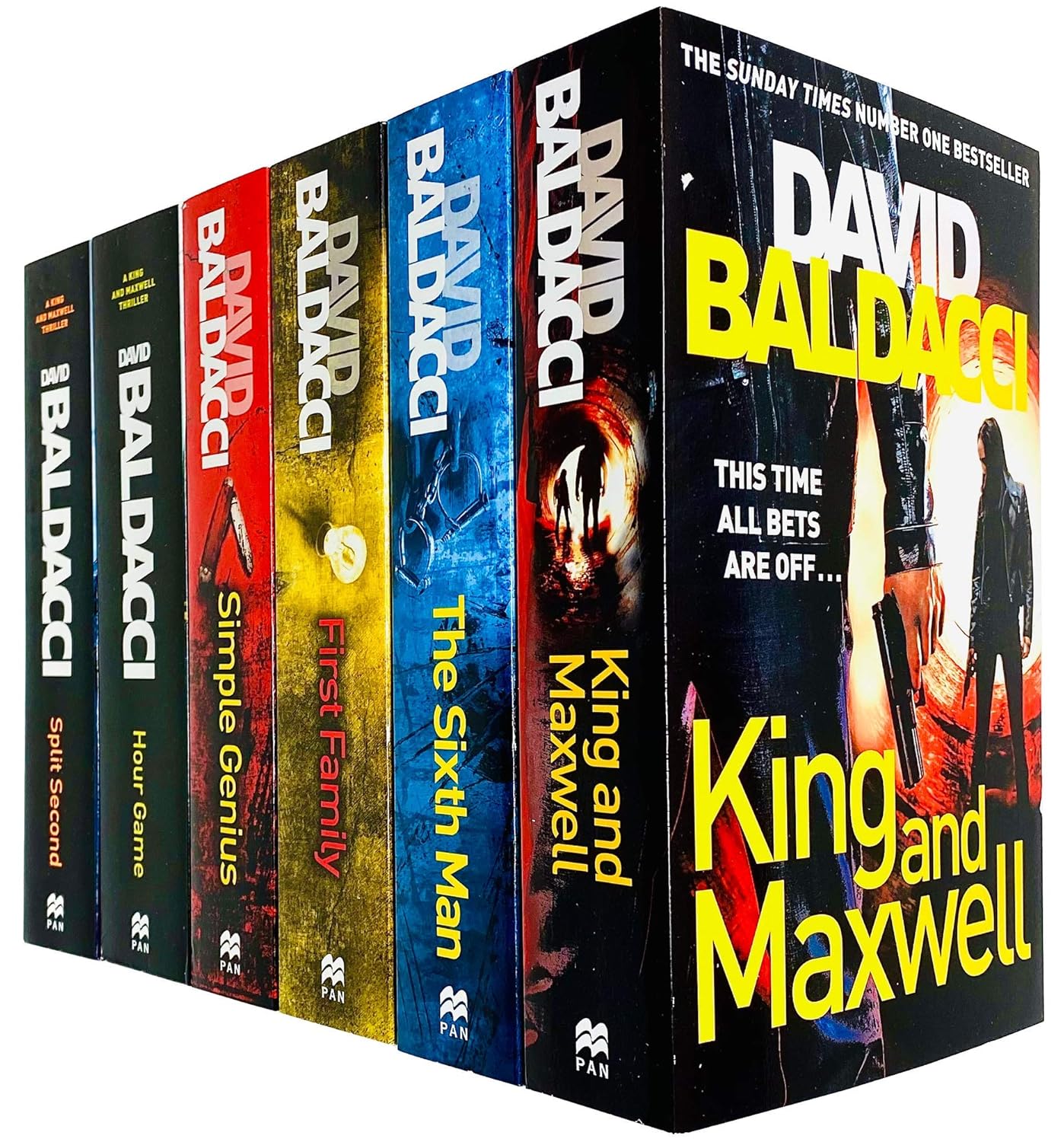 David Baldacci King & Maxwell Book Set