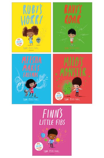 Tom Percival's Big Bright Feelings 5 Book Set