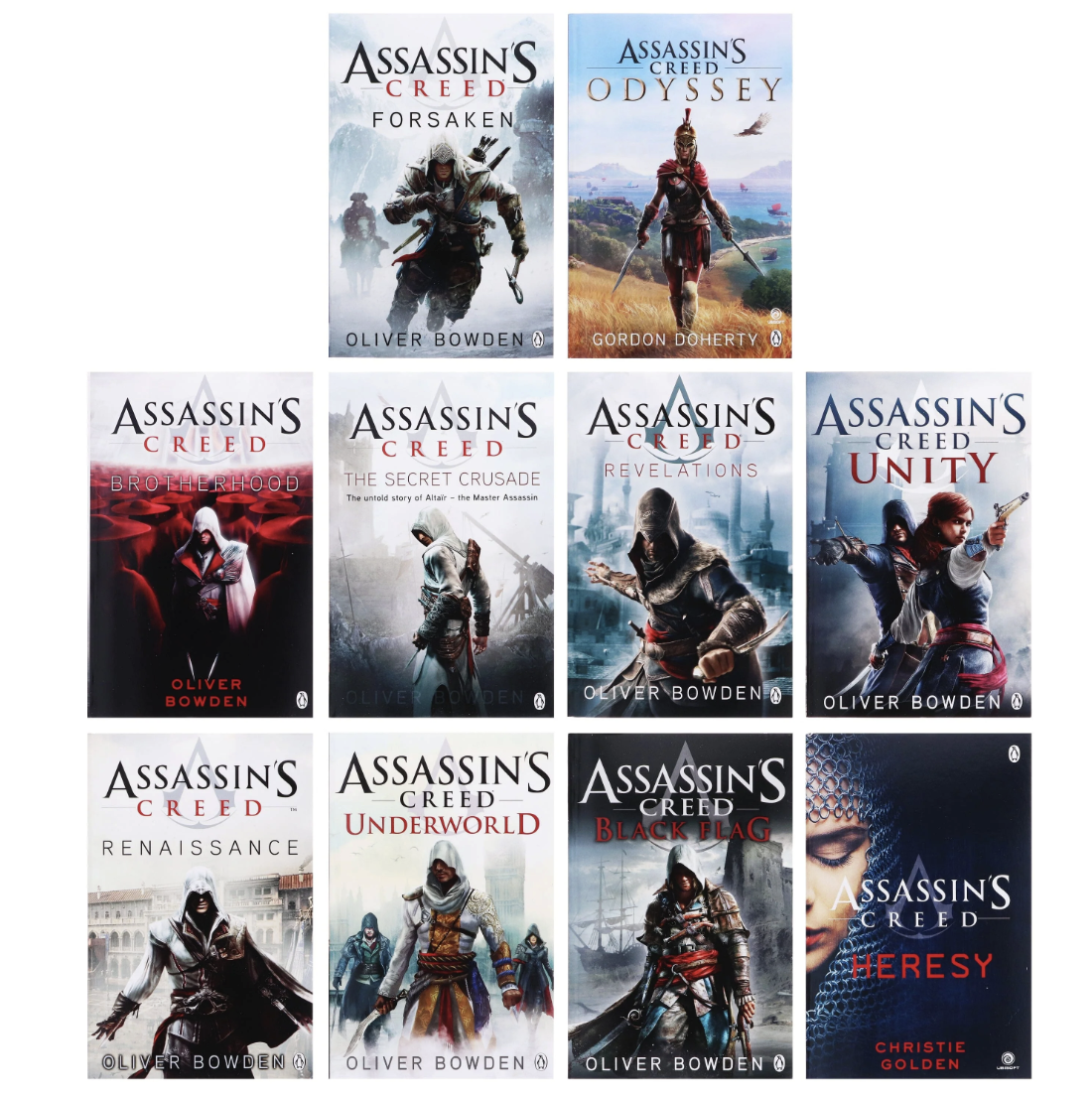 Assassin's Creed Book Collection by Oliver Bowden