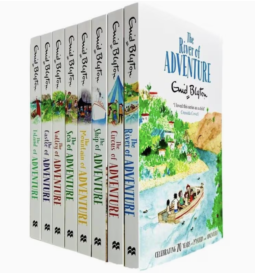 Enid Blyton Adventure Series 8-Book Set