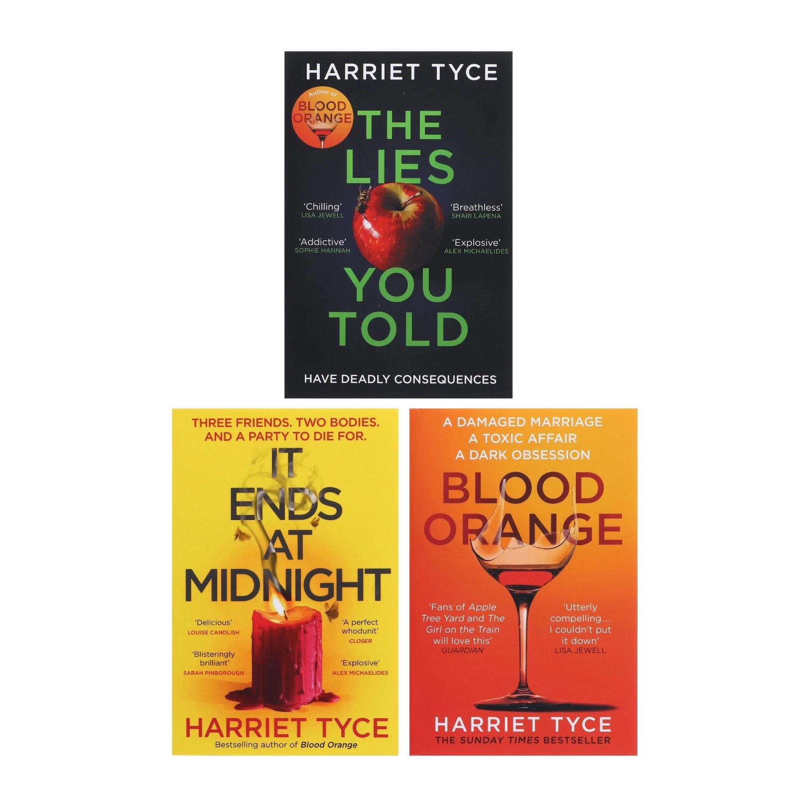 Harriet Tyce Thriller 3-Book Collection