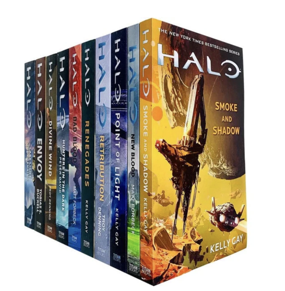 Halo Science Fiction Book Collection