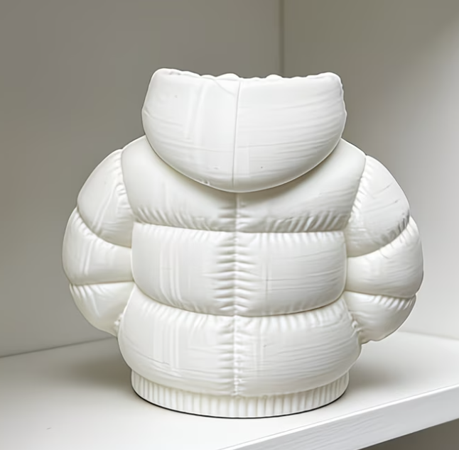 Puffy Jacket Pen Holder