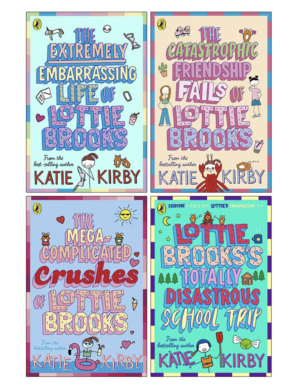 Lottie Brooks Series 4 Books Collection Set By Katie Kirby