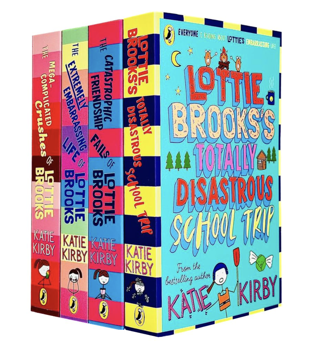 Lottie Brooks Series 4 Books Collection Set By Katie Kirby