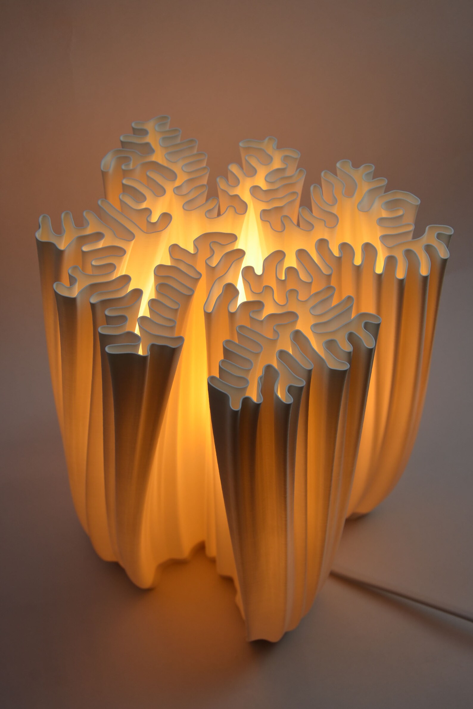 Artisan Coral Table Lamp