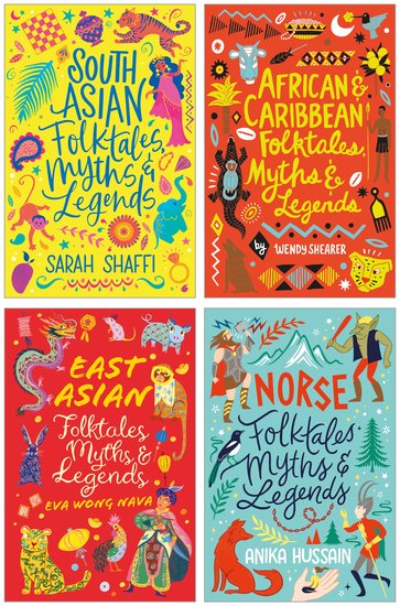 Folktales, Myths & Legends 4 Book Series