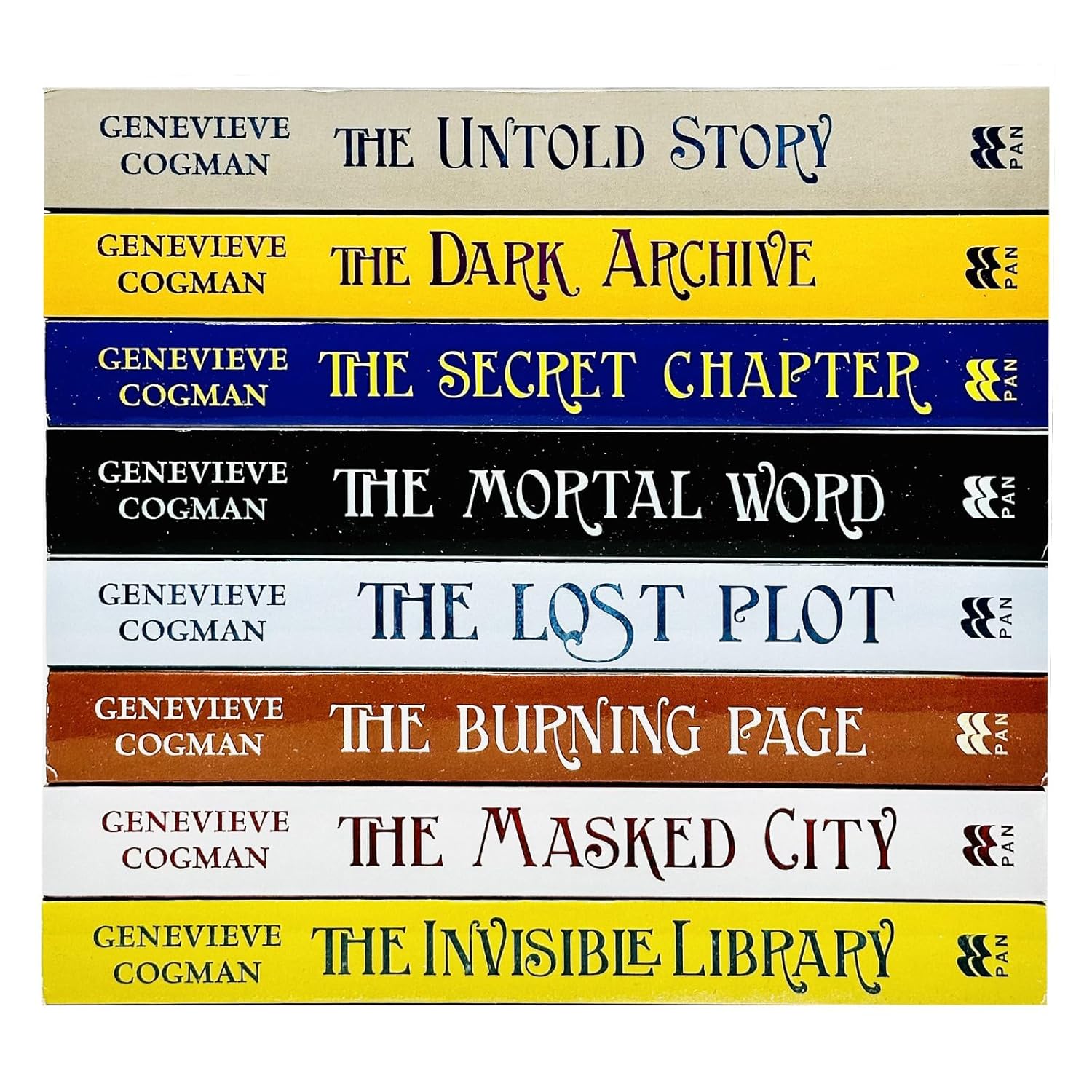 The Invisible Library Series Set (8 Books) by Genevieve Cogman