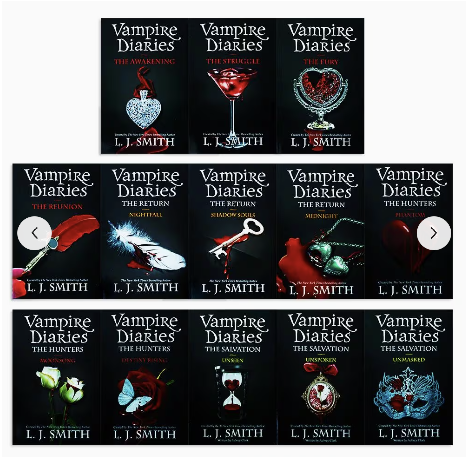 Vampire Diaries Complete Book Series Box Set