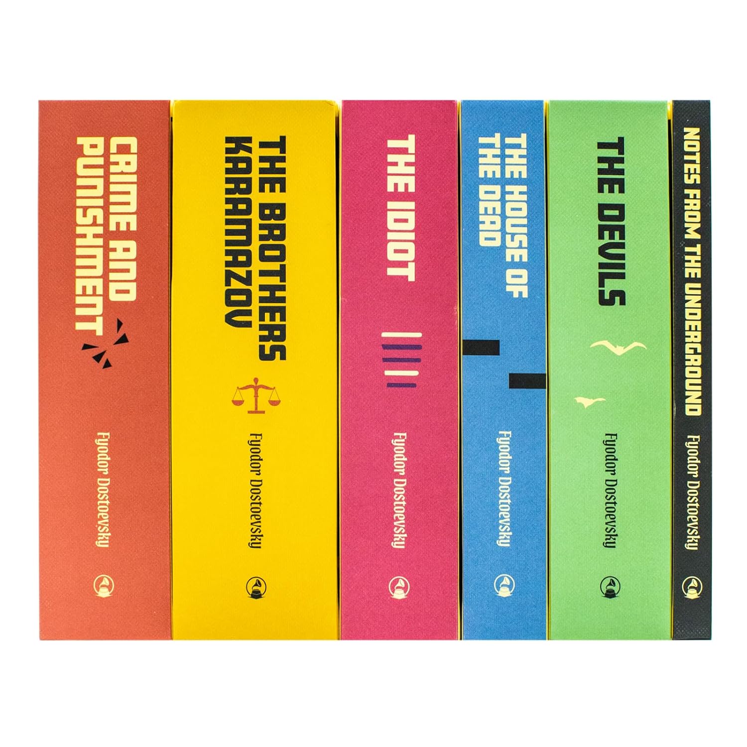 Fyodor Dostoevsky Classic Book Set