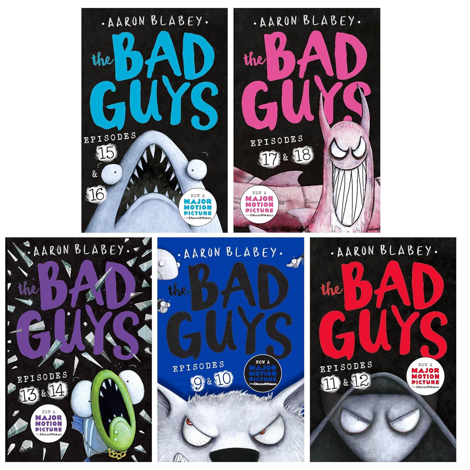 The Bad Guys 5 Book Set