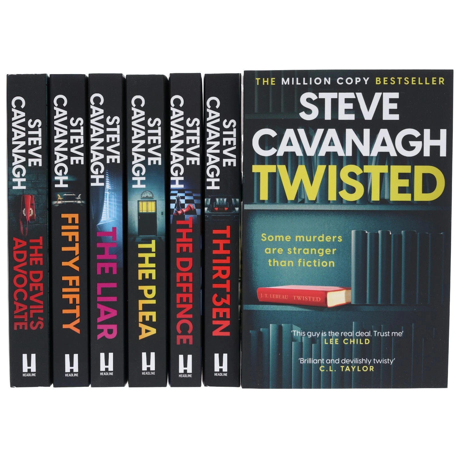 Steve Cavanagh Eddie Flynn 7 Book Collection