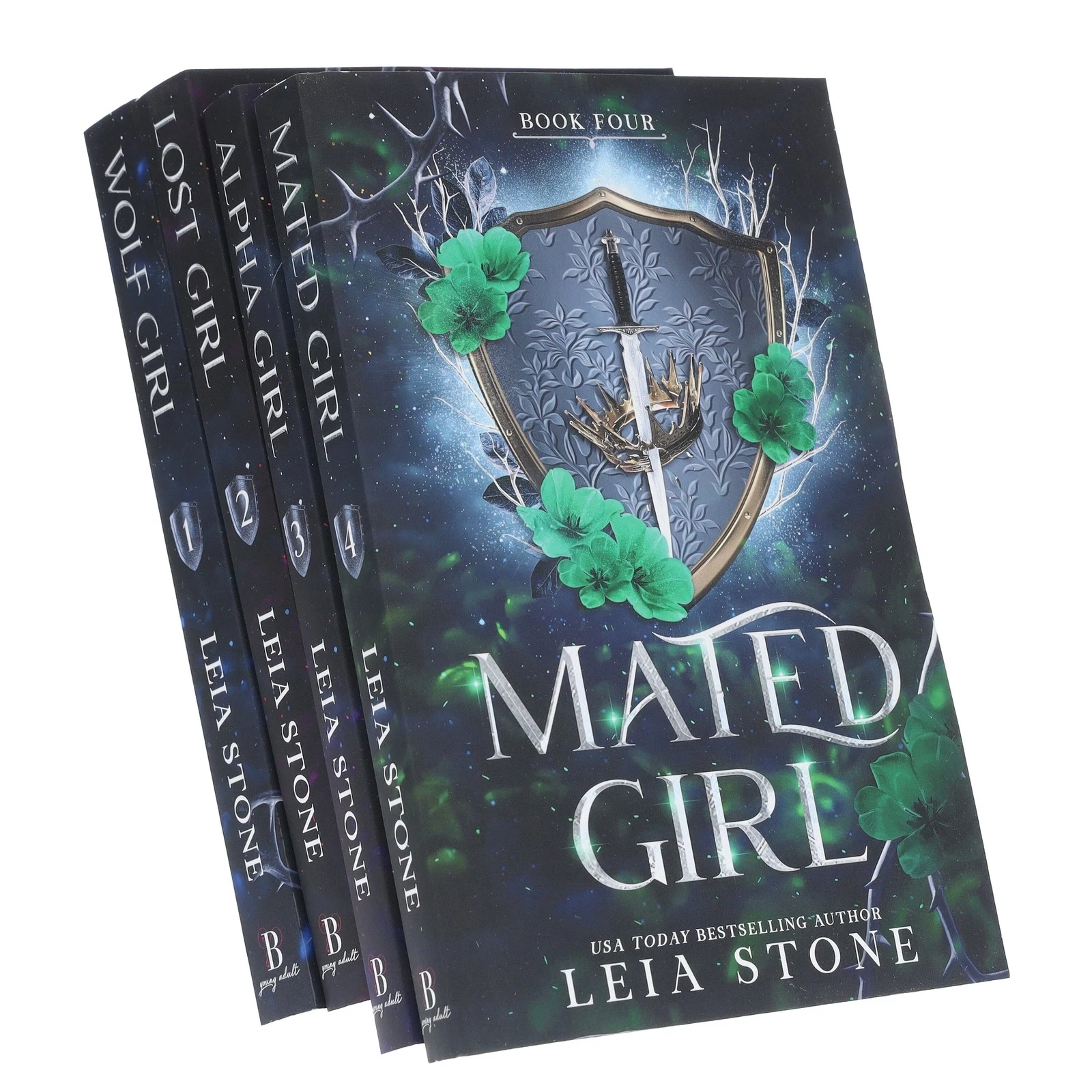 Wolf Girl Book Series 4 Book Set