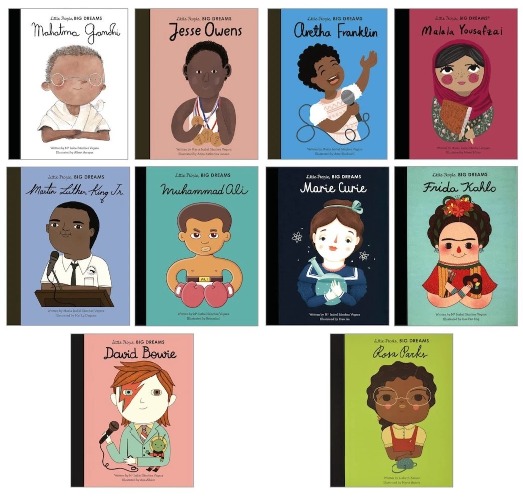 Little People, BIG DREAMS 10 Book Collection