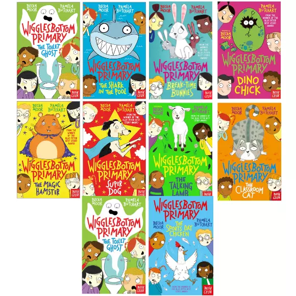 Wigglesbottom Primary 1-10 Book Collection Set By Pamela Butchart