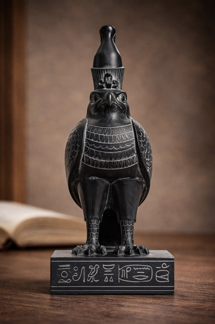 Egyptian Horus Falcon Statue