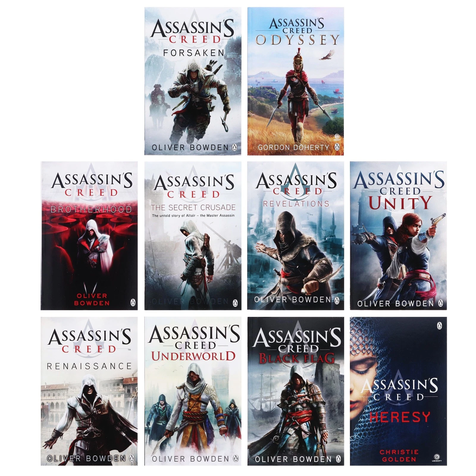Assassin's Creed 10 Book Collection
